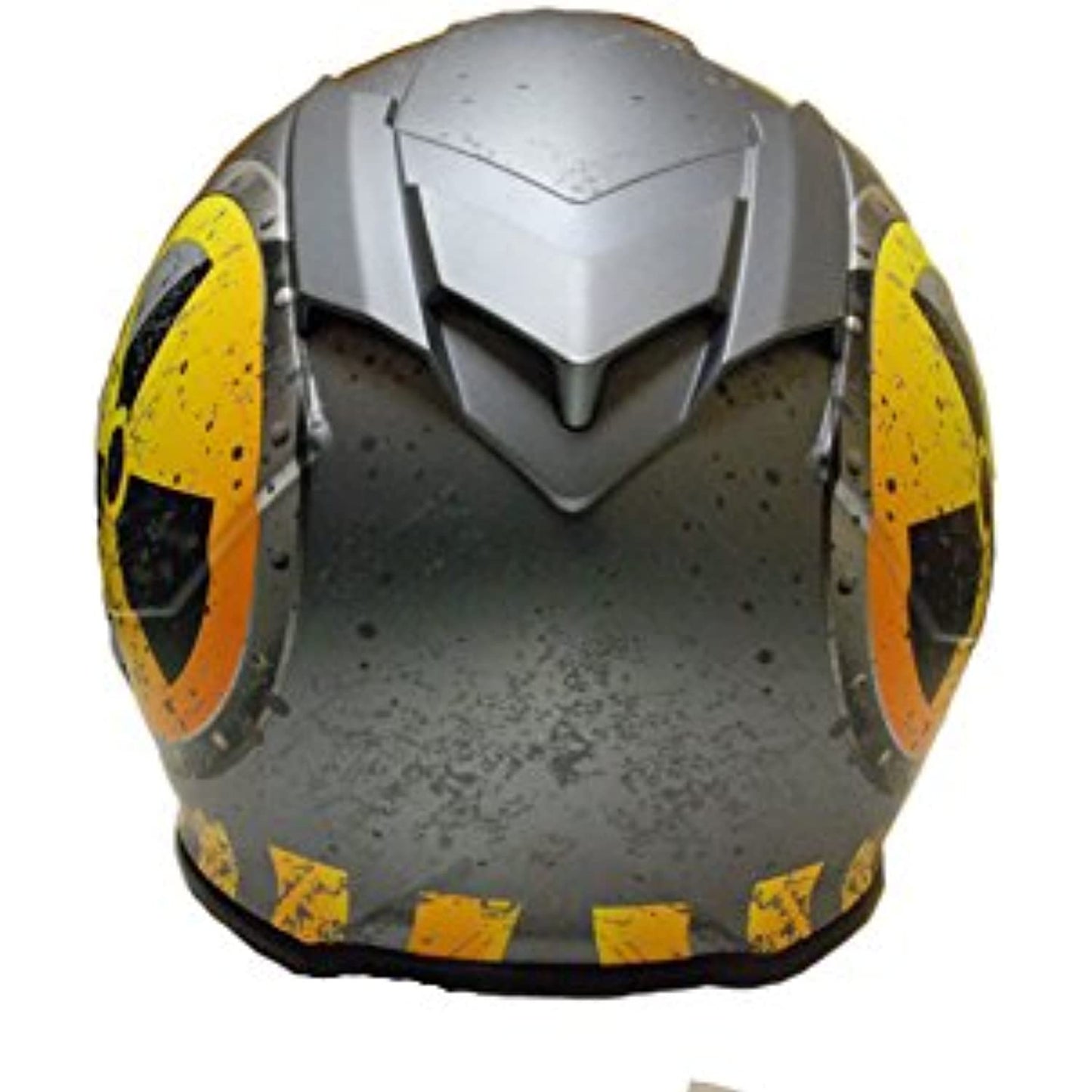 TORC Men's Full Face Helmet (Flat Grey Nuke, Small)