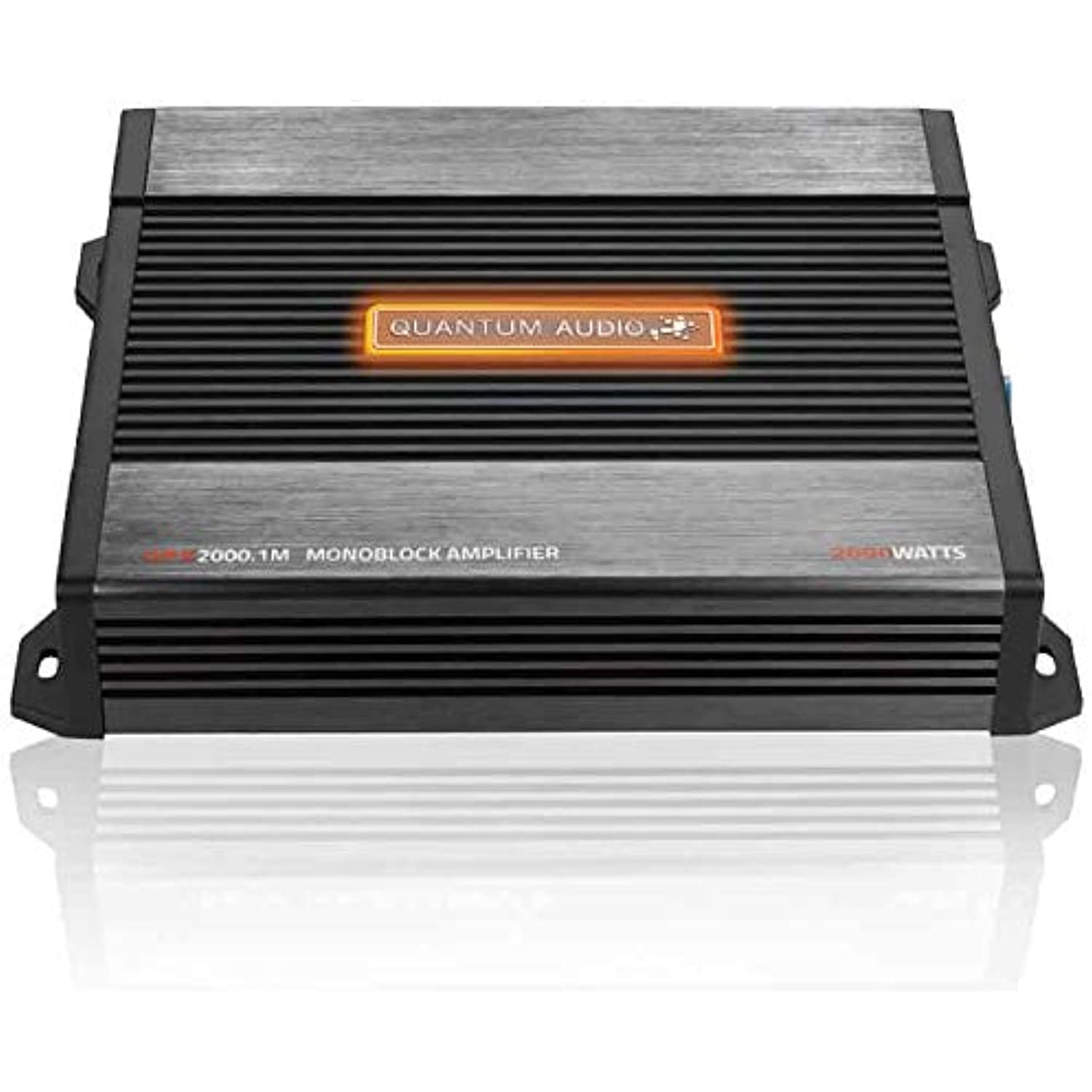 Quantum Audio QPX2000.1M 2000W Max Class-D MonoBlock Car Subwoofer Amplifier Amp w/Remote Bass Control