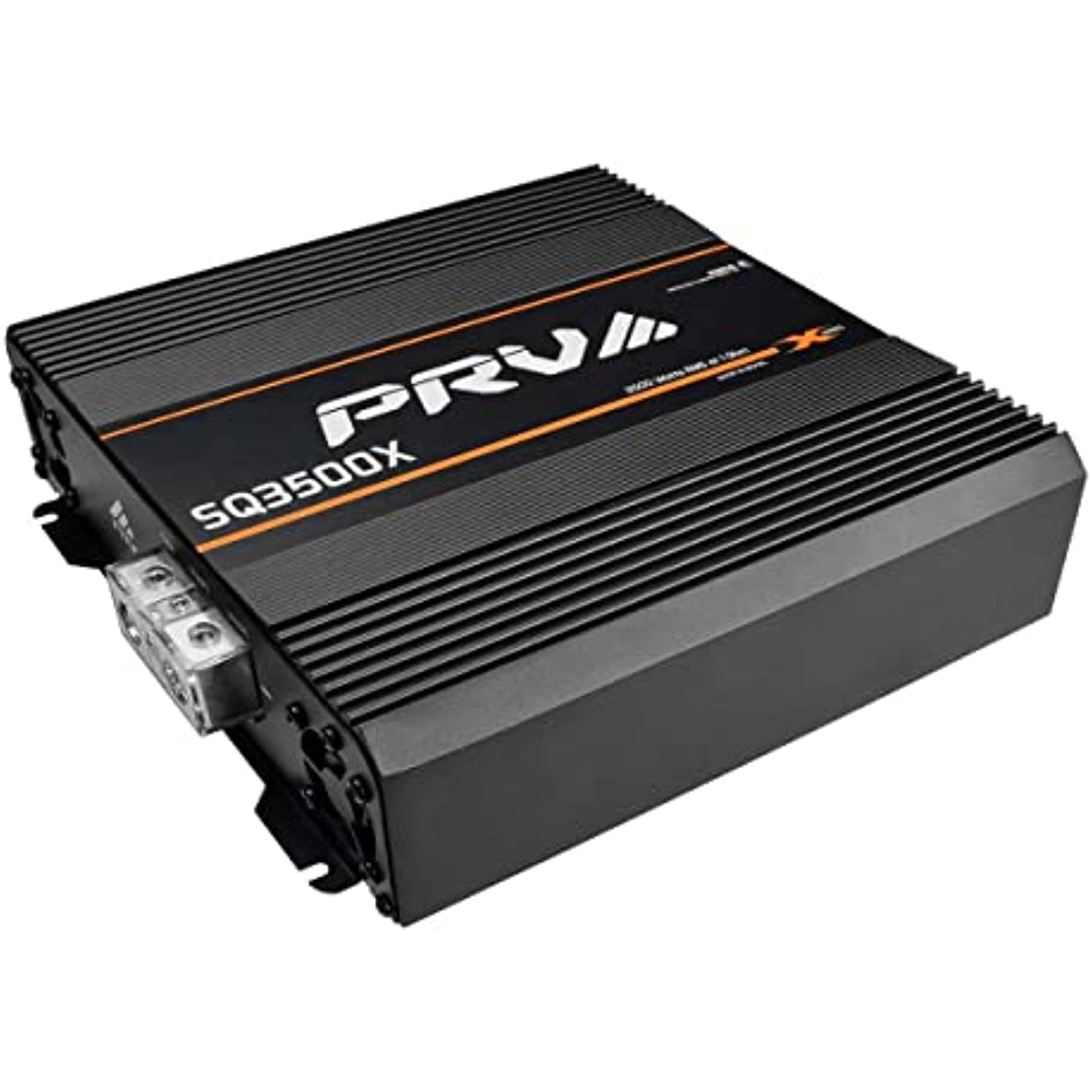 PRV AUDIO SQ3500X 1 Ohm Amplifier Car Audio Processor DSP 2.4X - BUNDLE