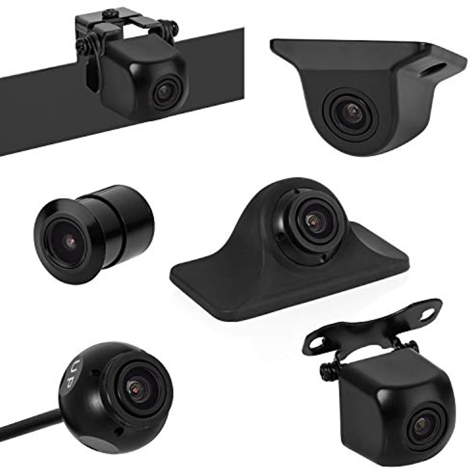 BOYO VISION BOYO VTK501HD - Universal HD Backup Camera with Multiple Mounting Options (6-in-1 Camera System)