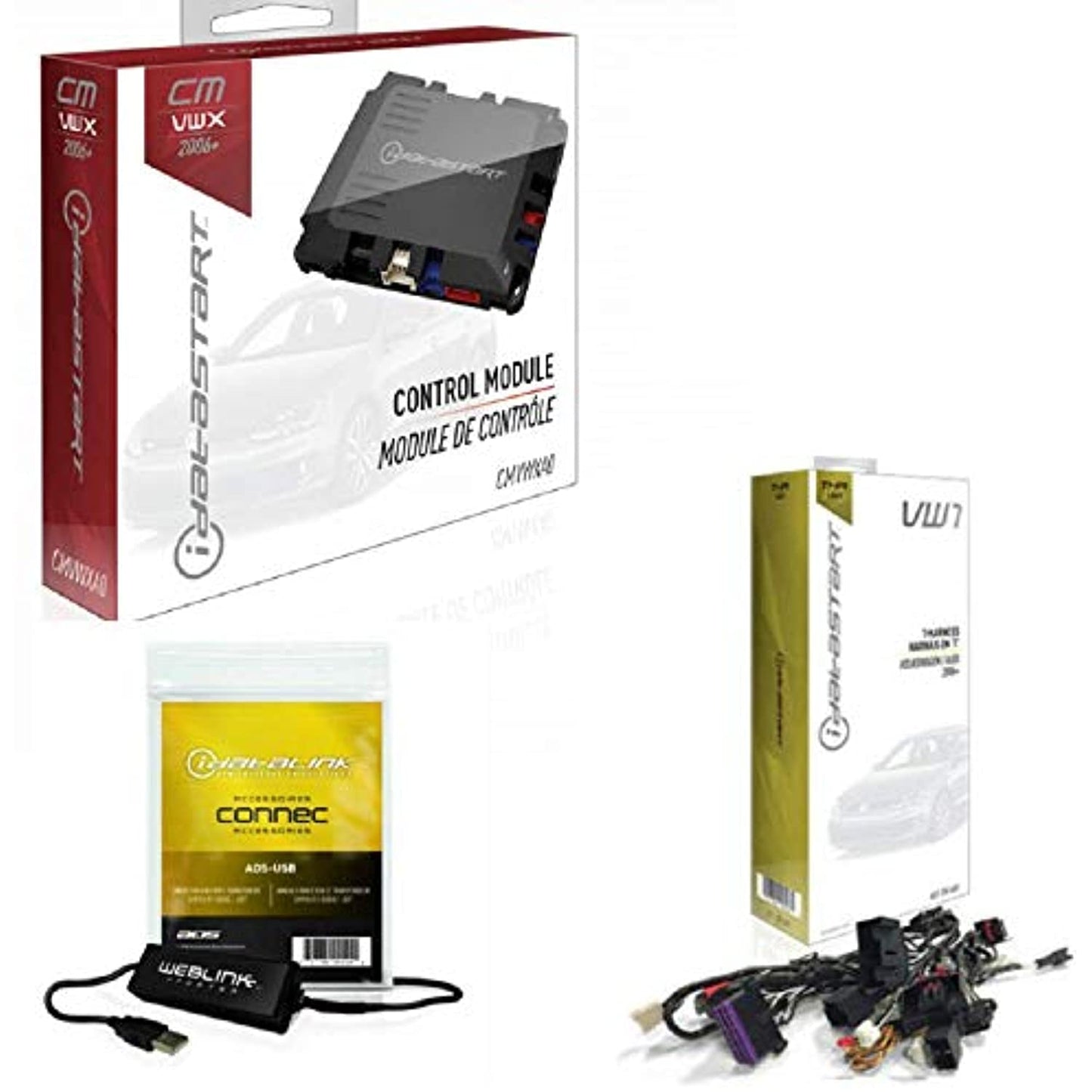 iDatastart CMVWXA0 Plug & Play Remote Starter for Audi/Bentley/Volkswagen 2006+