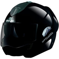 Shark HE9350DBLKM Unisex-Adult Full Face Evoline 3 Uni Helmet (Black, Medium)