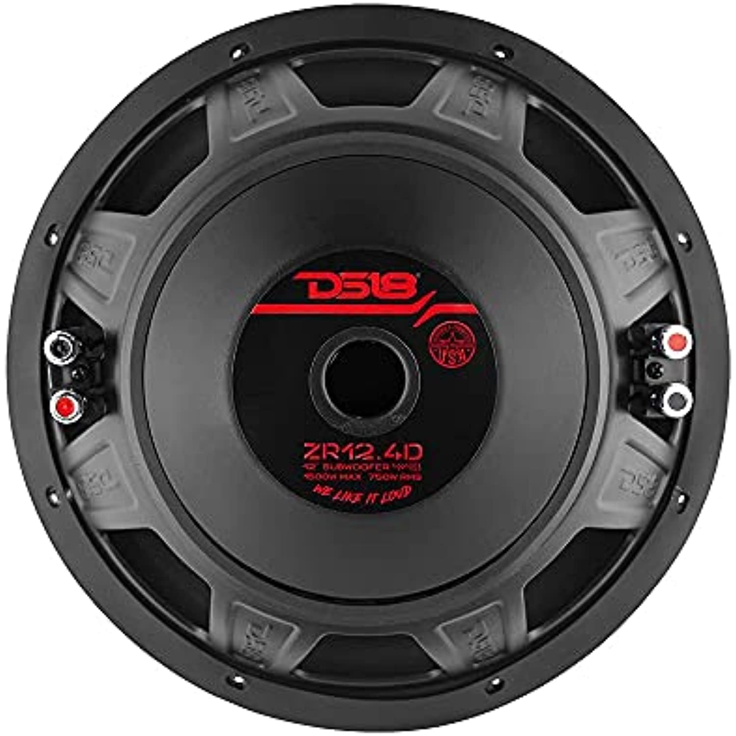 2 X DS18 ZR124D ZR 12" Subwoofer with 1500 Watts Dvc 4-Ohm