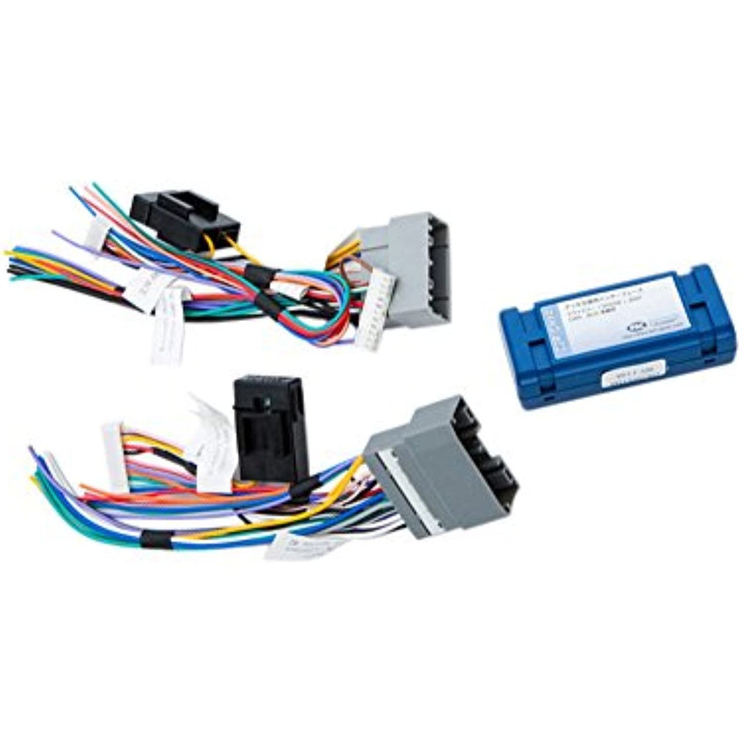 PAC C2R-CHY4 Radio Replacement Interface for Chrysler,Blue,8.75in. x 9.00in. x 2.00in. & Metra 95-6528B Double Din Dash Kit for 2006-2010 Dodge Ram (Black)