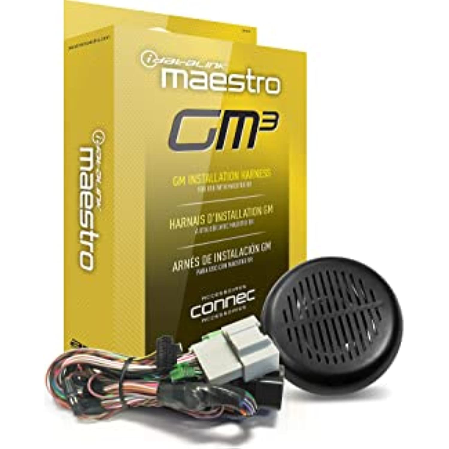 iDatalink Maestro HRN-RR-GM3 + ADS-MRR Plug and Play T-Harness for Gm Vehicles