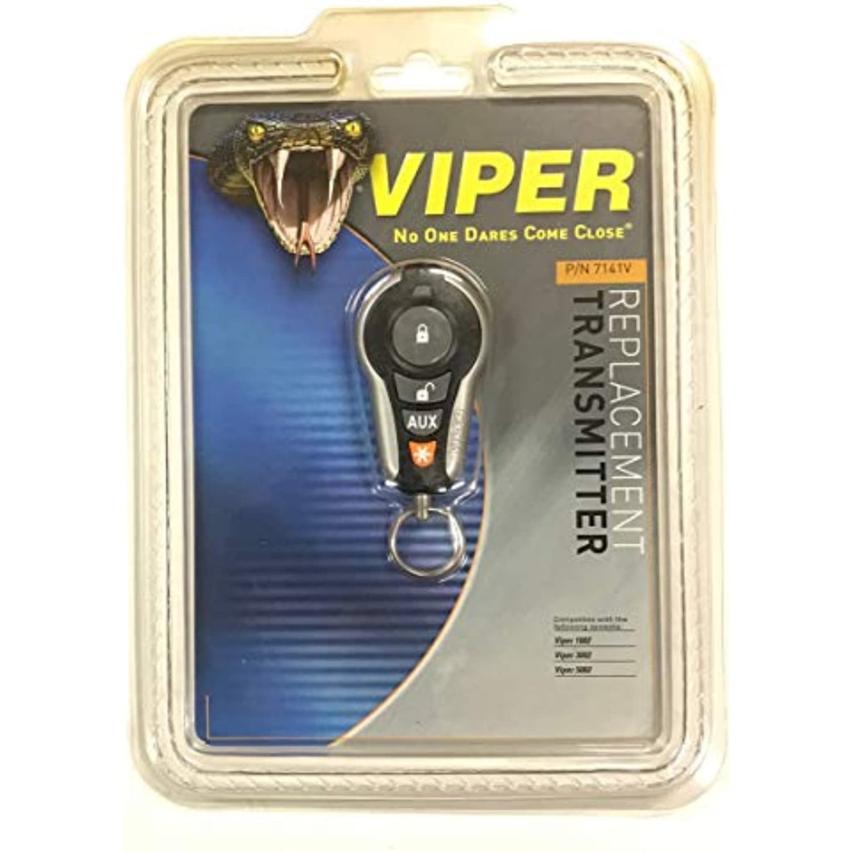 Viper 7141V 4-Button Remote Replacement 1 Way Remote Control Transmitter