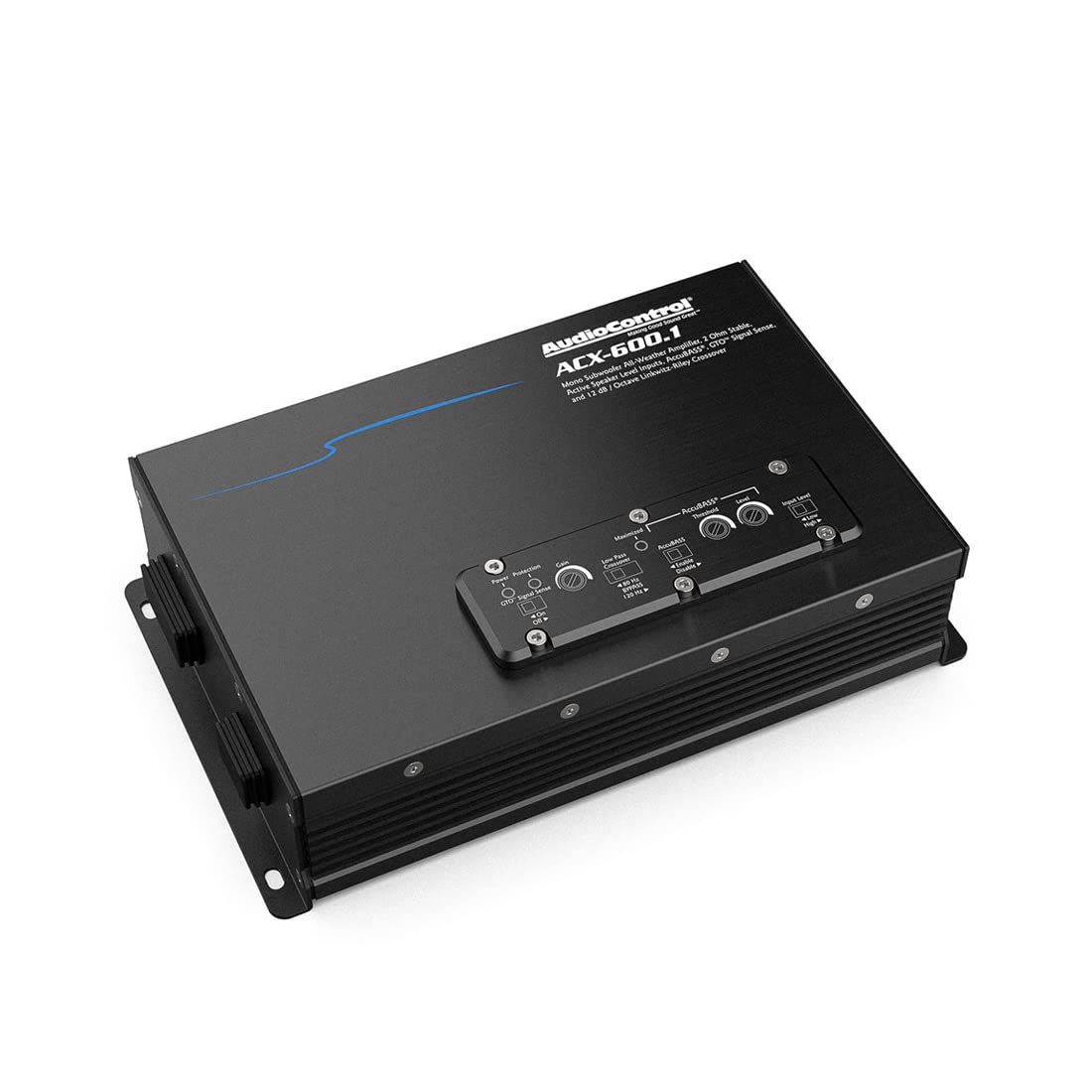 AudioControl ACX-600.1 1-CH Monoblock 2-Ohm Stable IPX6 All Weather Amplifier