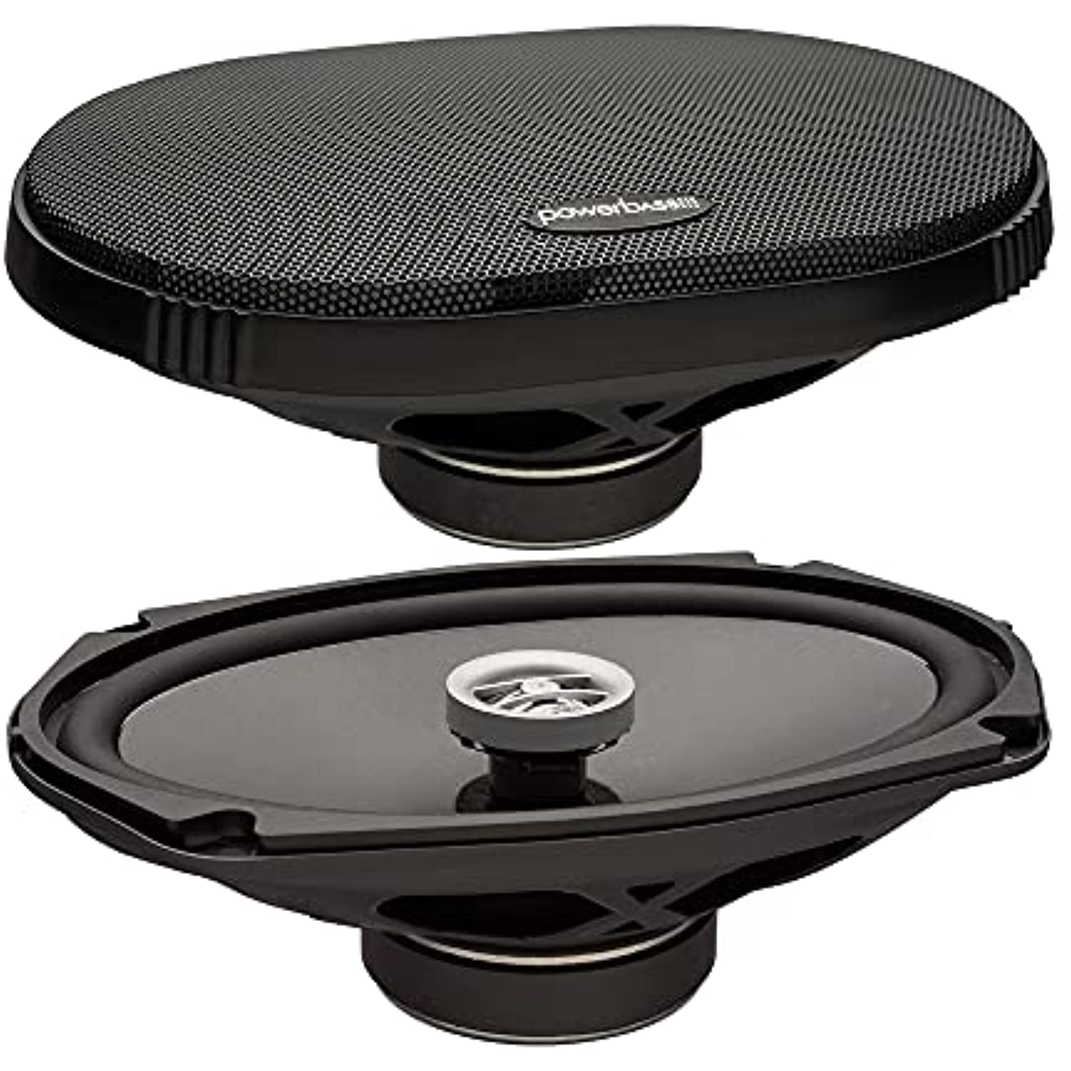 PowerBass OE-692T - 6x9 Shallow Mount Coaxial Speakers 2-Ohm - Pair