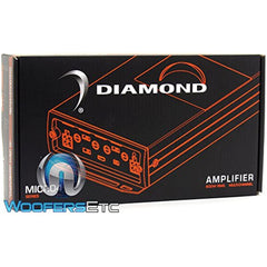 MICRO4V2 4-CHANNEL MOTORCYCLE 600W RMS 4-CH AMPLIFIER FOR HARLEY + V10-D104K