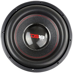 DS18 EXL-XX12.2D Subwoofer in Black - 12" Speaker, 4,000 Max Power, 2,000 RMS Power, Fiber Glass Dust Cap, Red Aluminum Frame, Dual Voice Coil 2+2 Ohm Impedance, Treated Rubber Edge (1 Speaker)