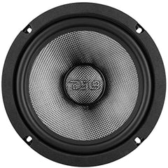 DS18 PRO-CF8.2NR 8" Water Resistant Loudspeaker - Mid-Bass Carbon Fiber Cone and Neodymium Rings Magnet 600 Watts 2-Ohms - Ideal for Motorcycle & Motorsports