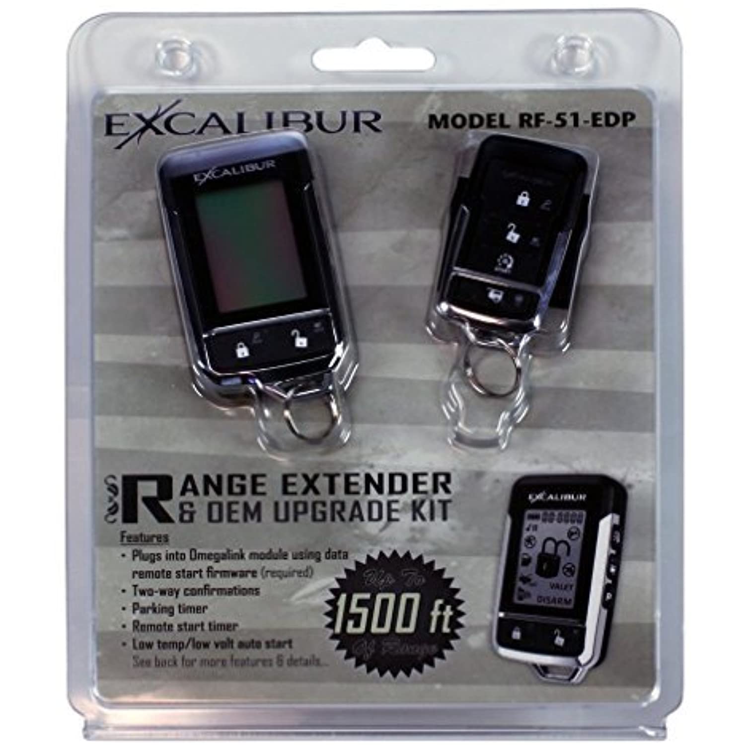 Excalibur RF51EDP Omega RF Kit LCD 2-Way kit for Omegalink RS Firmwares