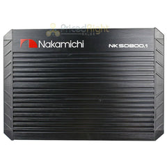 Nakamichi Class D Monoblock Amplifier 3200 Watts Max Power NKS Series NKSD800.1