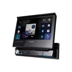 Pioneer AVH-3500NEX + Satellite Receiver sxv300v1 7" Flip Out DVD Receiver w/ CarPlay, Android Auto, Built-in Bluetooth, & SXM Ready SDIN