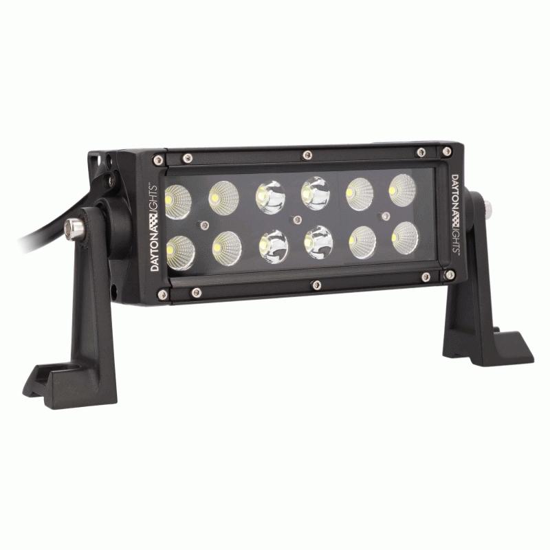 METRA - 8" Blackout Dual Row Lightbar - 12 LED (DL-BDR8)