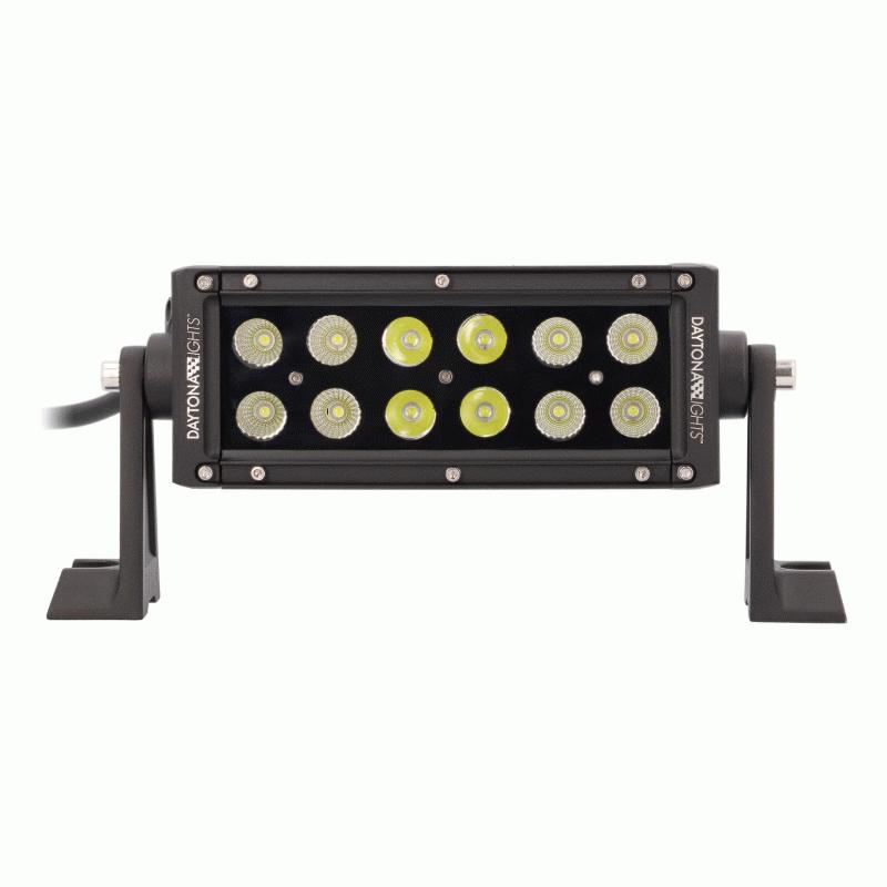 METRA - 8" Blackout Dual Row Lightbar - 12 LED (DL-BDR8)