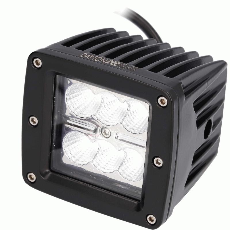 METRA - Traditional 3" - 6 Led Cube Light Flood (2Pk) (DL-CL7F)