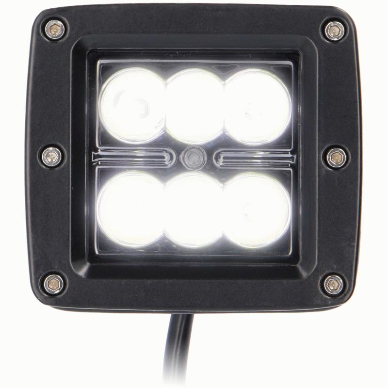 METRA - Traditional 3" - 6 Led Cube Light Spot (2Pk) (DL-CL7S)