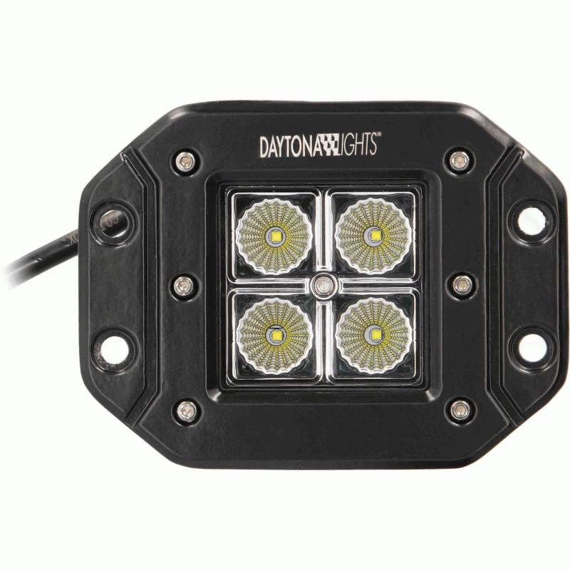 METRA - Flush Mount 3.6" - 4 Led Cube Light Flood (2Pk) (DL-FMCL5)