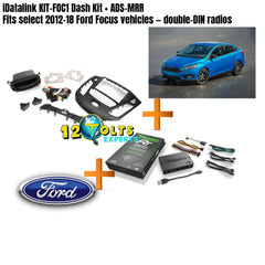 iDatalink Maestro KIT-FOC1 + ADS-MRR Dash Kit Harness For 2012-18 Ford Focus