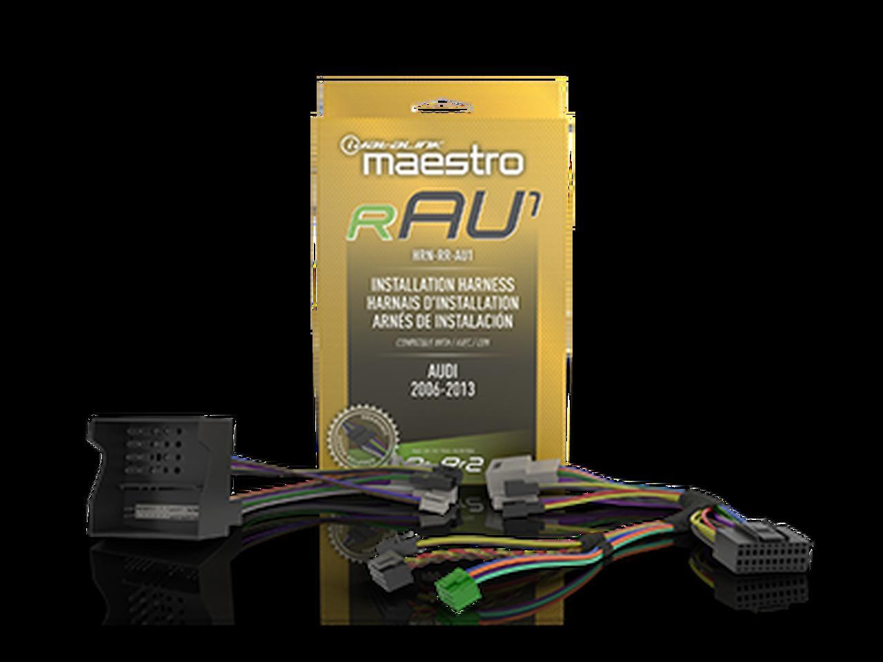 iDatalink Maestro HRN-RR-AU1 Plug and Play T-Harness for select Audi Vehicles