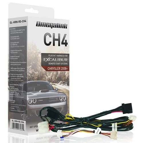 Omega OLHRNRSCH4 Plug & play T-Harness For Chrysler/dodge/jeep/ram/vw Vehicles