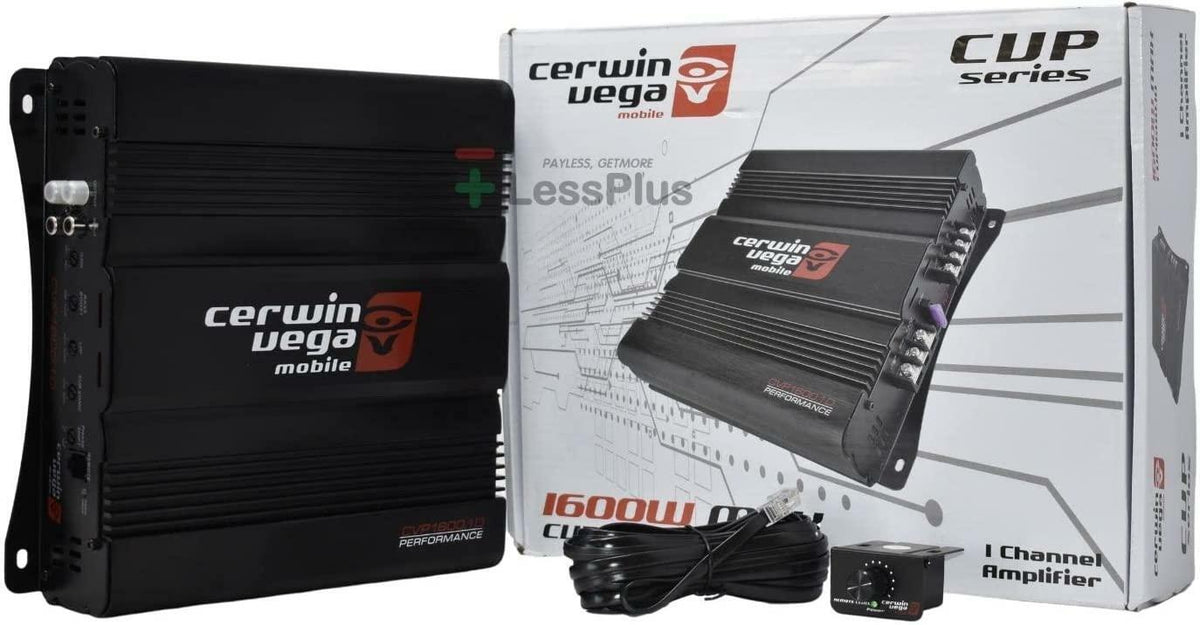 Cerwin Vega CVP1600.1D CVP Series Monoblock Class-D Amplifier (800W RMS)