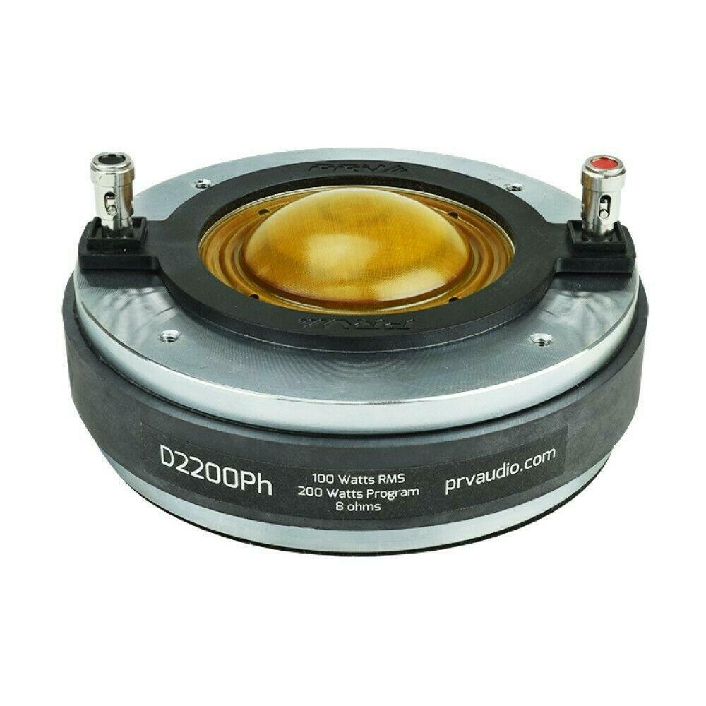 4x PRV D2200Ph Pro Audio Phenolic Compression Driver 800W + WGP14-50PR Horn