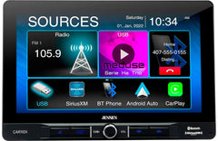 Jensen CAR110X Digital Multimedia Receiver + Camera + Satellite Receiver SXV300V1