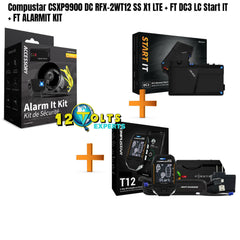 Compustar CSXP9900 DC RFX-2WT12 SS X1 LTE + FT DC3 LC Start IT + FT ALARMIT KIT