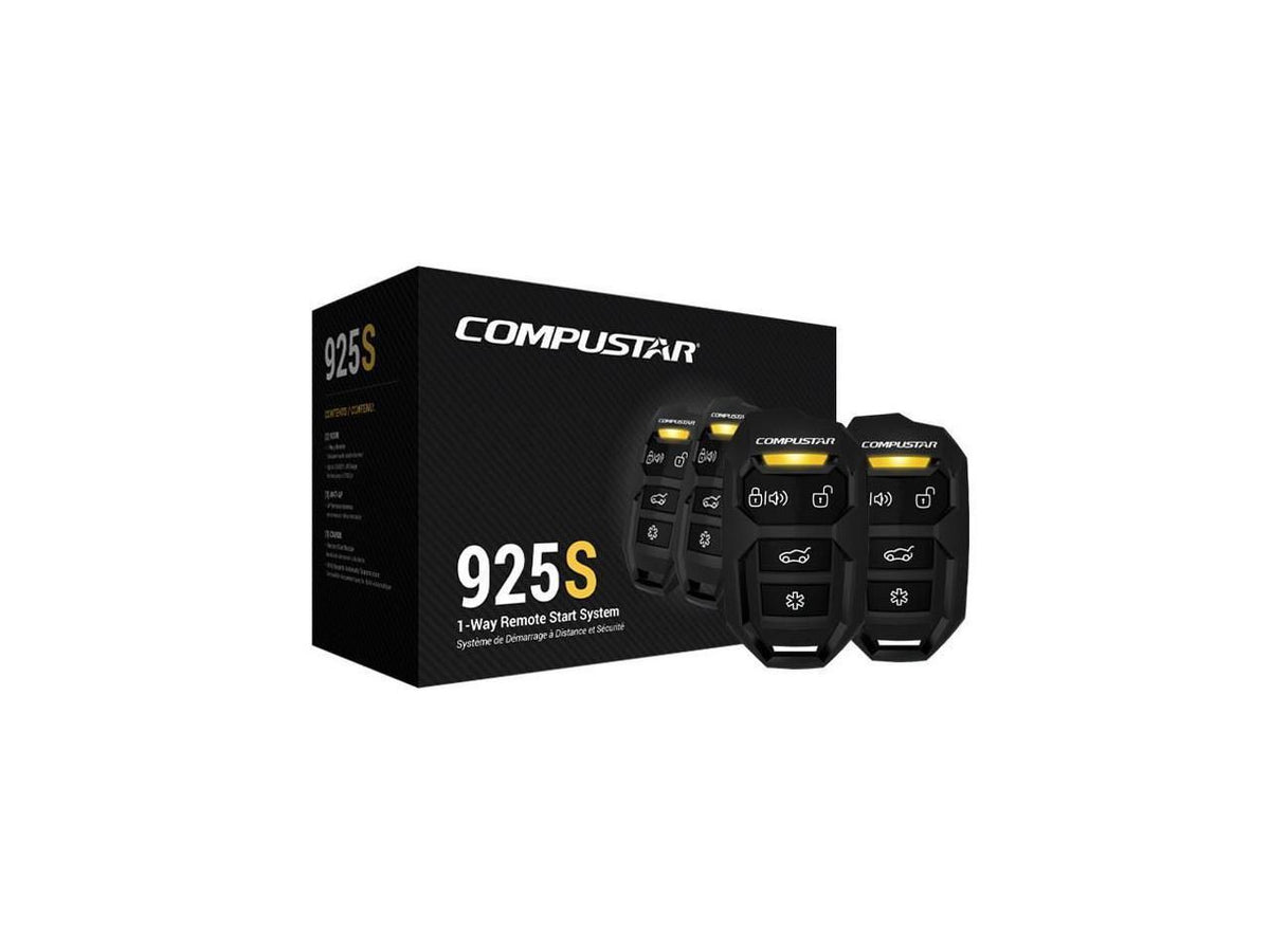 Compustar CS925-S 4 Button Remote Start Keyless Entry System Up to 1500' Range