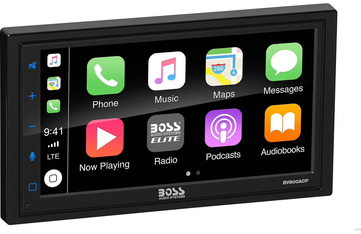 Boss Audio BV800ACP Elite 6.75" Double Din Digital Multimedia car play