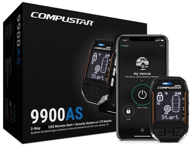 Compustar CSX9900-AS  All-in-One 2-Way Remote Start + Security Bundle